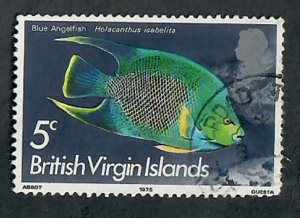 British Virgin Islands #287 used single