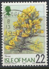 Isle of Man  SG 780  Used Flowers  1998  see  scan