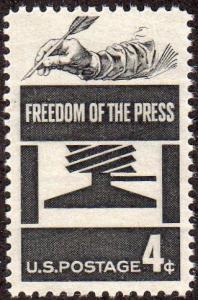 United States 1119 - Mint-NH - 4c Freedom of the Press (1958)