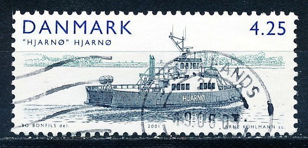 Denmark #1216 Single Used