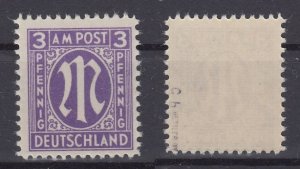 Germany 1945 Sc#3N2 Mi#17 bc mnh signed BPP (AB1178)