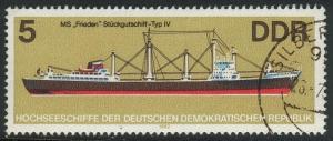 DDR #2272 - Cargo Ship Frieden - 1982
