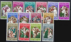 Jordan 531-31M MNH 1966 Stations of the Cross (ak2334)