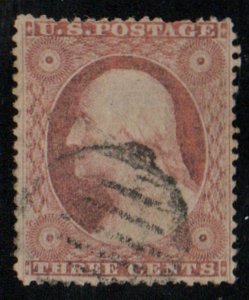 USA #26A VF, grid cancel, great! Retail $160