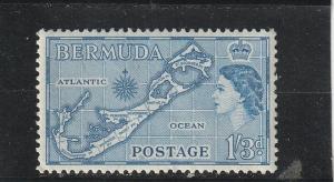 Bermuda  Scott#  156  MH