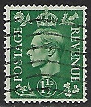 Great Britain # 282 - King George VI - used....{KBrA}