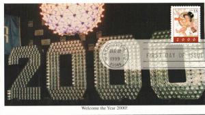 #3369 New Year Baby Mystic FDC