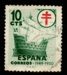 SPAIN Scott RA29 Used Postal tax stamp