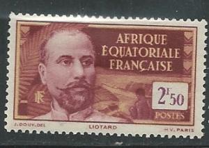 French Equatorial Africa  + Scott # 68 - MH