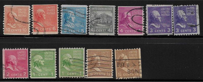 UNITED STATES SC# 839-51  FVF/U