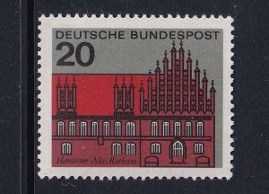 Germany  #869  MNH 1964  State Capitals 20pf  Hanover