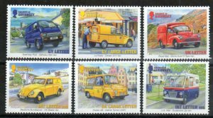 Great Britain-Guernsey Stamp 1202-1207  - 2013 Europa vehicles