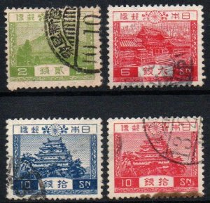 Japan Sc #194-197 Used