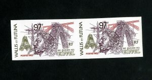 Wallis Et Futuna Stamps # 300 XF Imperf Pair OG NH