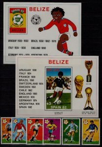 Belize 601-08 MNH Football-82 SCV88