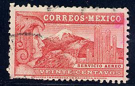 Mexico Scott # C68a, used