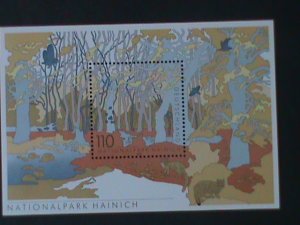 GERMANY-2000-  NATIONAL PARK-HAINICH-S/S MNH-VF WE SHIP TO WORLDWIDE