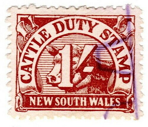 (I.B) Australia - NSW Revenue : Cattle Duty 1/-