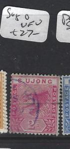 MALAYA SUNGEI UJONG  (P2005BB)  2C RED   TIGER SG 50   VFU