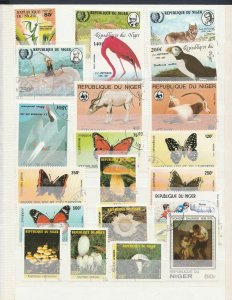 TERRITORY OF NIGER Stamps / Used / Thematic / Topical Lot 17576-