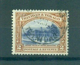 Trinidad & Tobago sc# 35a (4) used cat value $.25