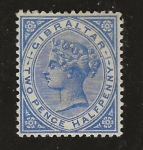 GIBRALTAR   SC #   14a   MH  PENCIL