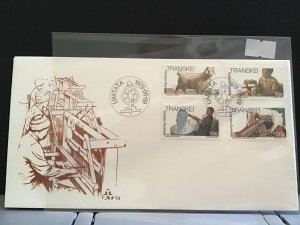 Transkei 1978 Weaving Industry with special cancel  stamps cover R27991
