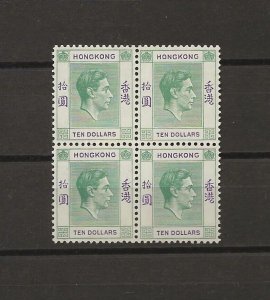 HONG KONG 1938/52 SG 161 MNH