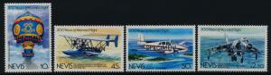 Nevis 182-5 Specimen o/p MNH Balloon, Aircraft, Seaplane