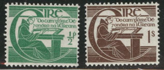 Ireland Scott 128-129 MH* 1944 