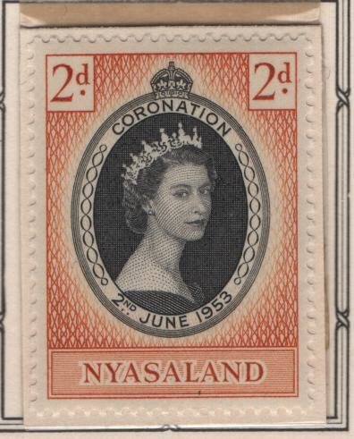 NYASALAND, 96, MNH, 1953, Coronation Issue