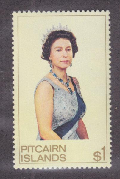 Pitcairn Islands Sc 146 MNH. 1975 $1 QEII definitive, complete set, VF