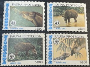 NICARAGUA # 937-946--MINT NEVER/HINGED--COMPLETE SET--1985