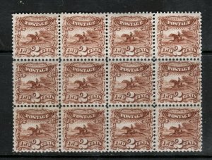 USA #113 Very Fine Mint Block Of Twelve