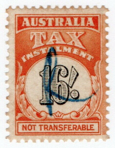 (I.B) Australia Revenue : Tax Instalment 16/-