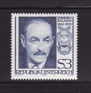 Austria 1226 Set MNH Ammerich Kalman, Composer (B)