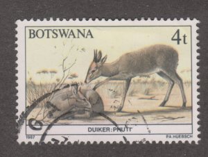 Botswana 407 Wildlife Conservation 1987