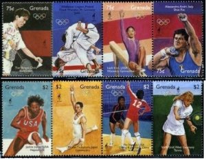 Grenada 1995 MNH Stamps Scott 2455-2456 Sport Olympic Games Volleyball Badminton