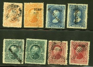 MEX SC# 105 108-11 FOLL# 107-8 110-3 GROUP 3 GUADALAJARA 37 M USED LOT SHOWN