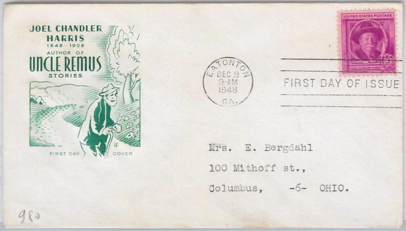 65641 - UNITED STATES USA -  Cachet FDC COVER  1948: Scott   # 980  - Literature