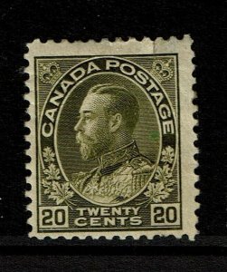 Canada SC# 119 Mint Hinged - Hinge Rem - S15508