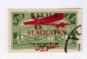 Alaouites stamp #C17, used