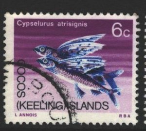 Cocos Keeling Islands Sc#13 Used