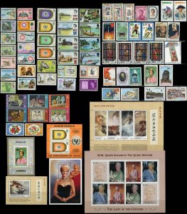 Dominica Postage Stamp Sheet Collection British Commonwealth Topical Royalty