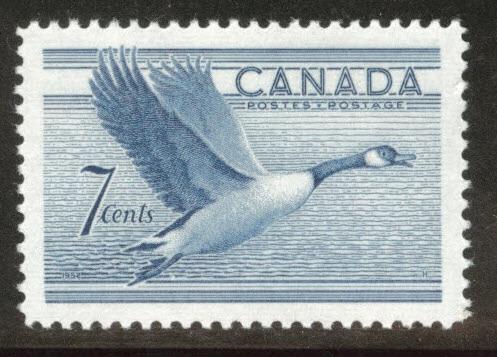 CANADA Goose 7c Scott 320 MNH** 1952 stamp CV$0.35