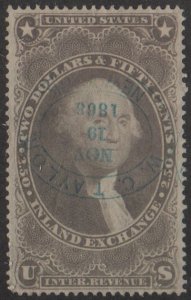 MALACK R84c XF-SUPERB, a select revenue stamp,  you ..MORE.. w6408