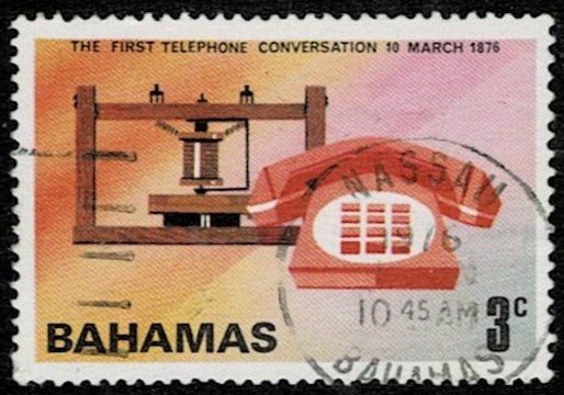 Bahamas First Telephone Conversation used