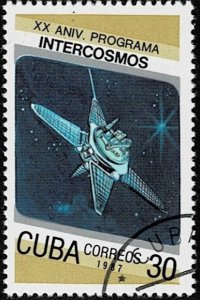 1987 Cuba Scott Catalog Number 2933 Used