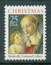 2399 25c Christmas Fine MNH