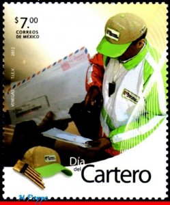 2804 Mexico 2012 - POSTMAN'S DAY, POST, MNH